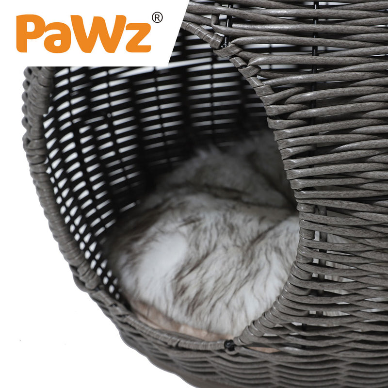 PaWz Pet Cat Bed Puppy House Sleeping Nest Calming Cushion Washable Non-toxic