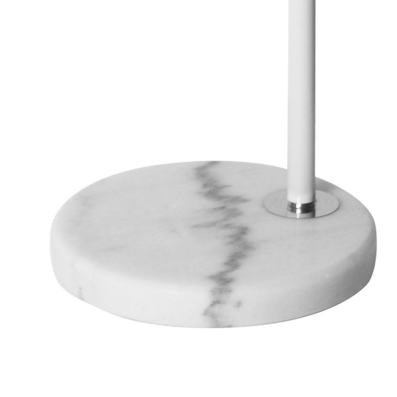 Modern LED Floor Lamp Reading Light Free Standing Height Adjustable Marble Base