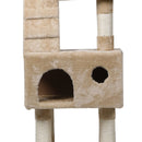 Cat Tree Tower Condo House Post Scratching Furniture Play Pet Activity Kitty Bed