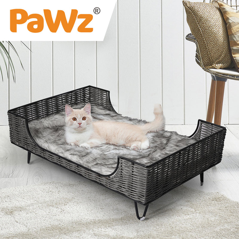 PaWz Pet Cat Bed Puppy House Sleeping Nest Calming Cushion Washable Non-toxic