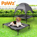 PaWz Pet Trampoline Bed Dog Cat Elevated Hammock With Canopy Raised Heavy Duty L