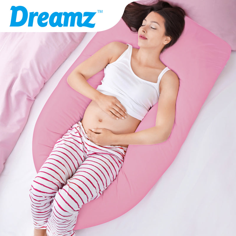 Maternity Pregnancy Pillow Cases Nursing Sleeping Body Support Feeding Boyfriend