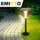 EMITTO Solar Powered LED Ground Garden Lights Path Yard Park Lawn Outdoor 40cm