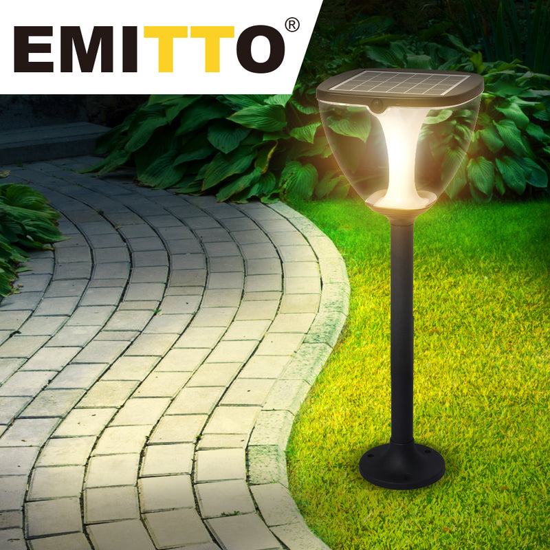 EMITTO Solar Powered LED Ground Garden Lights Path Yard Park Lawn Outdoor 60cm