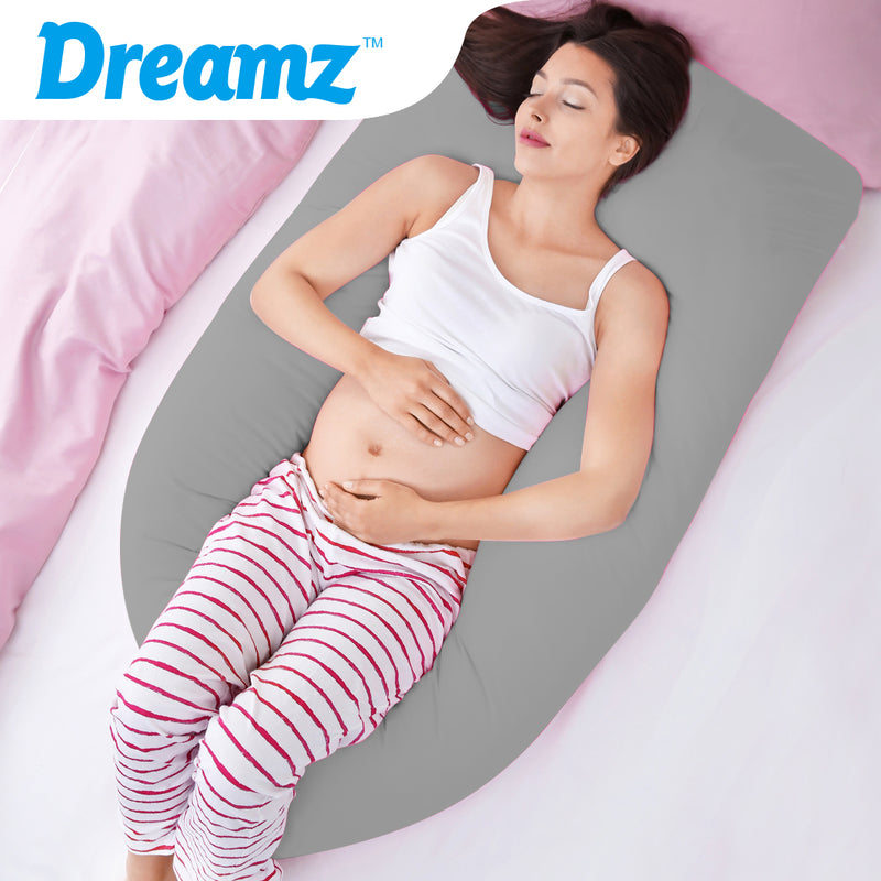 Maternity Pregnancy Pillow Cases Nursing Sleeping Body Support Feeding Boyfriend