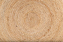 Ava Round Jute Pouf NATURAL 26x7