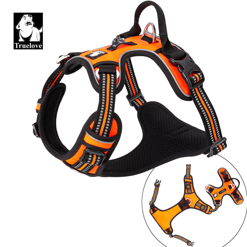 No Pull Harness Orange S