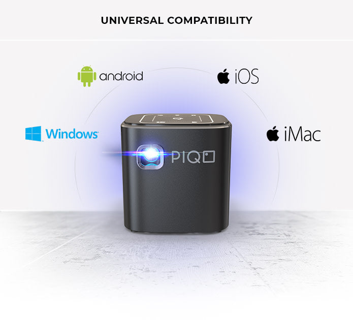 PIQO Projector - The world's smartest 1080p mini pocket projector