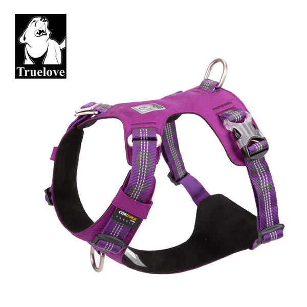 Lightweight 3M reflective Harness Purple XS