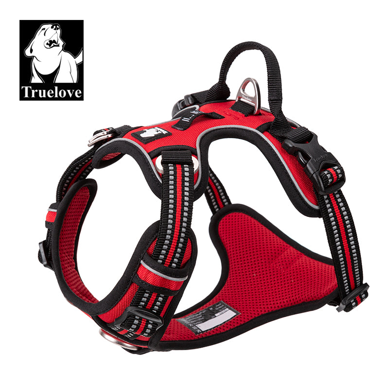 No Pull Harness Red M