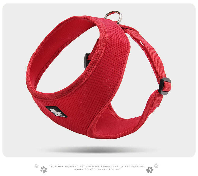 Skippy Pet Harness Red M