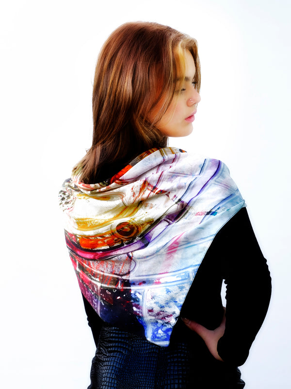 Silk Twill Scarf The Convent