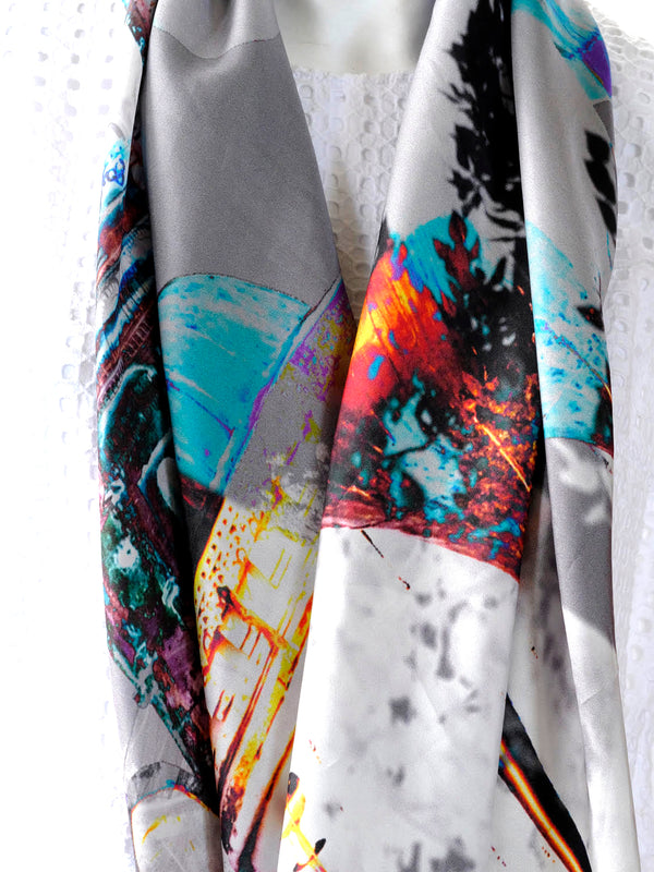 Silk Twill Scarf Glory