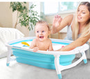 Baby Bath Tub Infant Toddlers Foldable Bathtub Folding Safety Bathing Shower GN